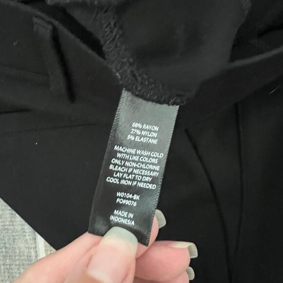 Betabrand‎ Classic Dress Pant Yoga Pant Black Stretch Size M work trouser - Picture 5 of 8
